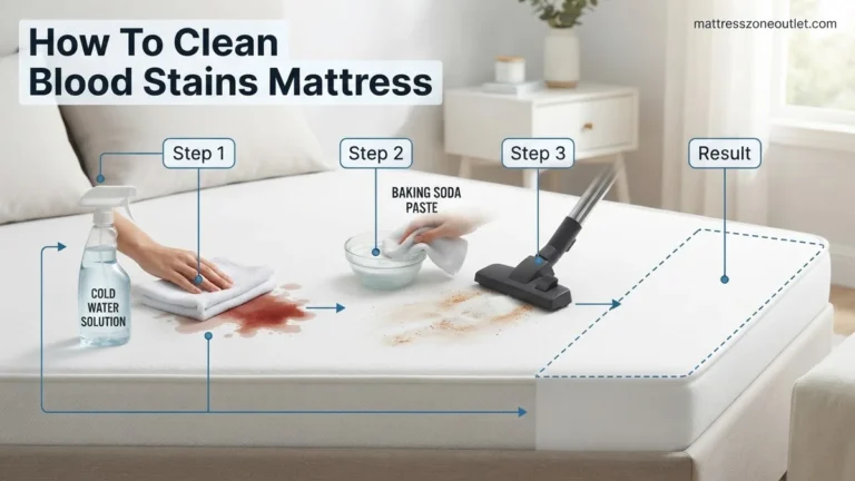 How to Clean Blood Stains Mattress Step-by-Step Guide 2026