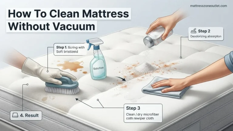 How to Clean Mattress Without Vacuum Step-by-Step Guide 2026