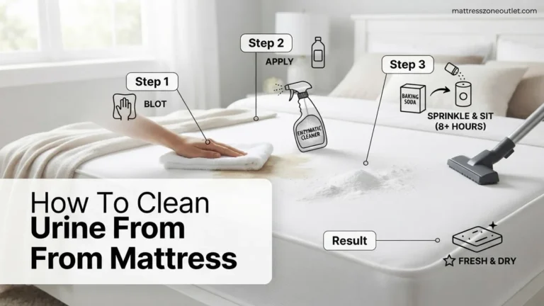 How to Clean Urine From Mattress in 2026 Step-by-Step Fix
