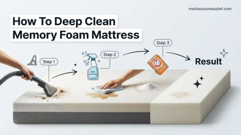 How to Deep Clean Memory Foam Mattress Step-by-Step 2026