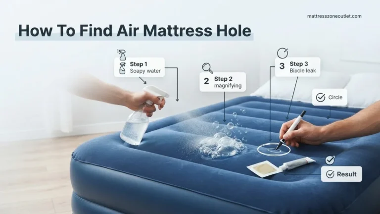 How to Find Air Mattress Hole Step-by-Step Fix Guide 2026