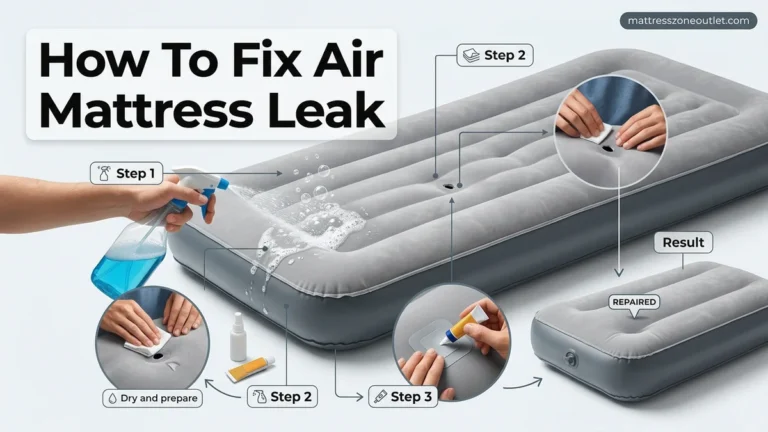 How to Fix Air Mattress Leak Step-by-Step Guide 2026