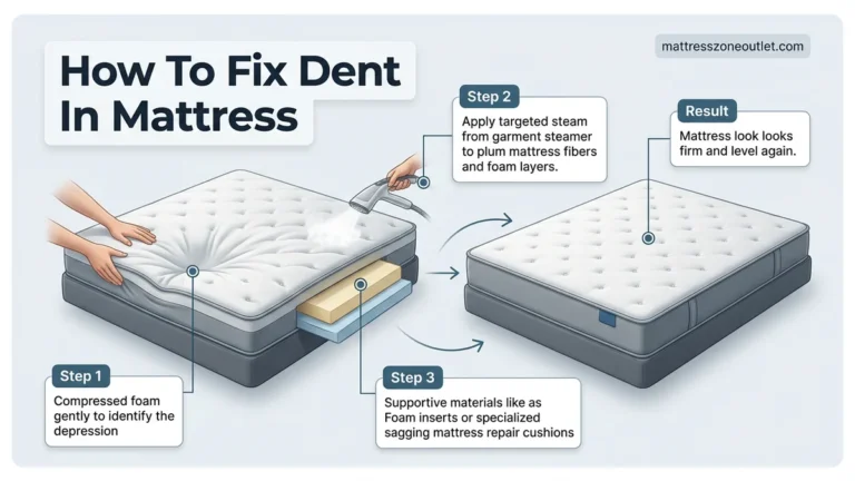 How to Fix Dent in Mattress Step-by-Step Guide 2026