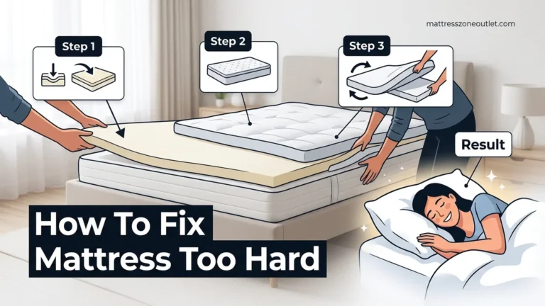 How to Fix Mattress Too Hard Best Step-by-Step Fix 2026