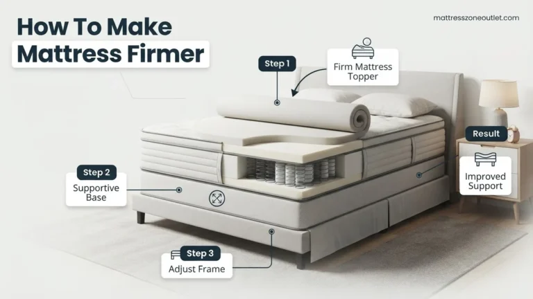 How to Make Mattress Firmer in 2026 Step-by-Step Fix