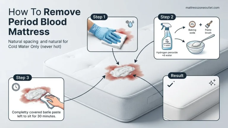 How to Remove Period Blood Mattress Step-by-Step Fix 2026