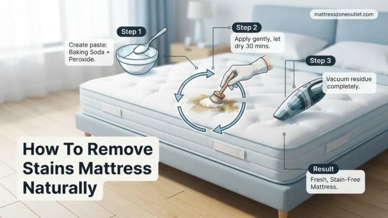 How to Remove Stains Mattress Naturally Step-by-Step 2026