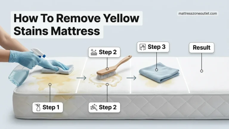How to Remove Yellow Stains Mattress Step-by-Step Guide 2026