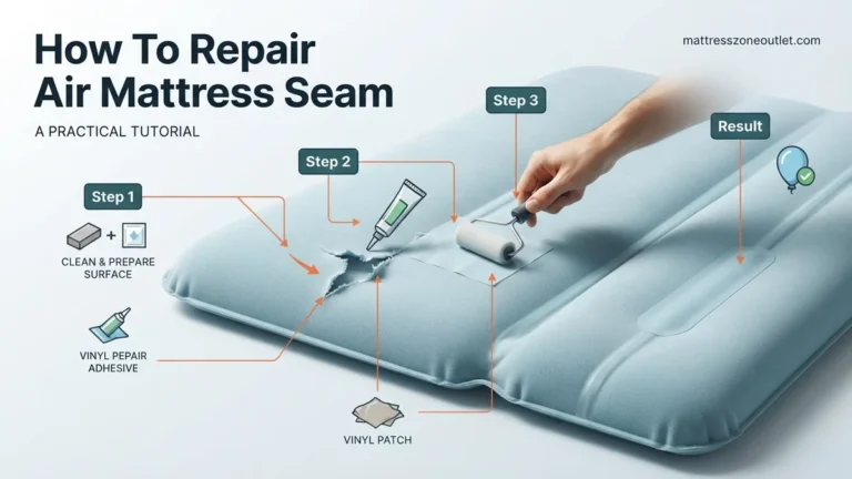 How to Repair Air Mattress Seam Step-by-Step Fix Guide 2026